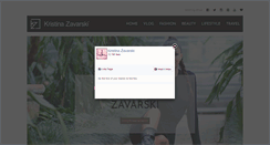 Desktop Screenshot of kristinazavarski.com